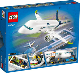 LEGO® City 60367 Samolot pasażerski - rabat na expressbuy.pl,lekkie wgięcie opakowania,oryginalne LEGO.