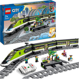 LEGO® 60337 City Trains Ekspresowy Pociąg Pasażerski - nieznaczne wgniecenie opakowania,rabat na expressbuy.pl,oryginalne LEGO.