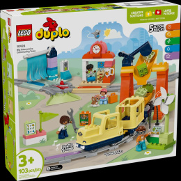 LEGO® DUPLO® 10428 Duży interaktywny pociąg miejski, rabat na expressbuy.pl