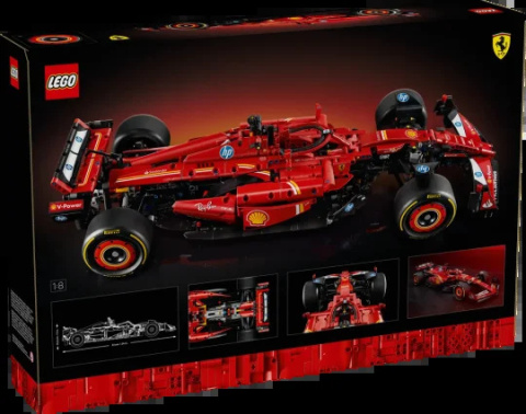 LEGO® Technic™ 42207 Bolid F1 Ferrari SF-24, rabat na expressbuy.pl LEGO® Technic™ 42207 Bolid F1 Ferrari SF-24, rabat na expressbuy.pl