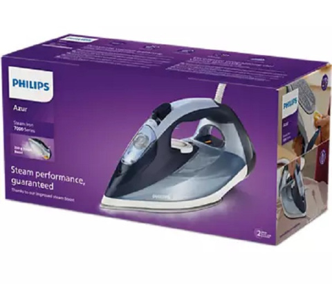 Żelazko parowe PHILIPS DST7020/20 7000 Series (2800W /niebiesko-granatowy),rabat na expressbuy.pl. Żelazko parowe PHILIPS DST7020/20 7000 Series (2800W /niebiesko-granatowy),rabat na expressbuy.pl.